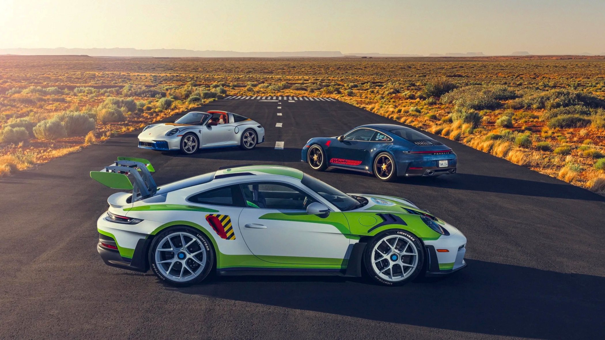 Porsche and Toy Story 5: three unique Porsche 911s inspired by the